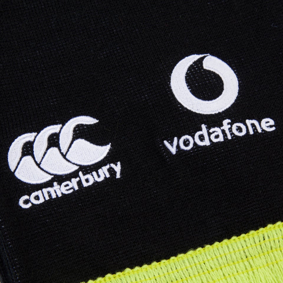 Adult Unisex Ireland Supporters Scarf Black