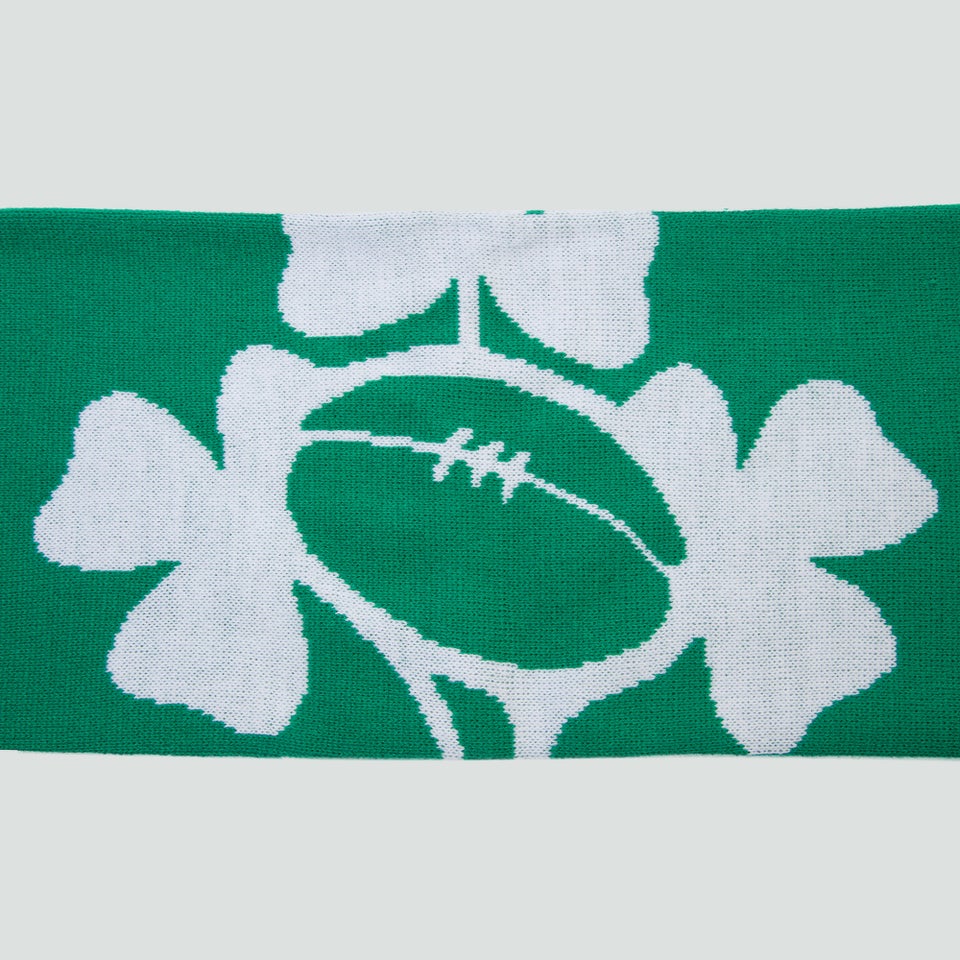 Adult Unisex Ireland Supporters Scarf Green