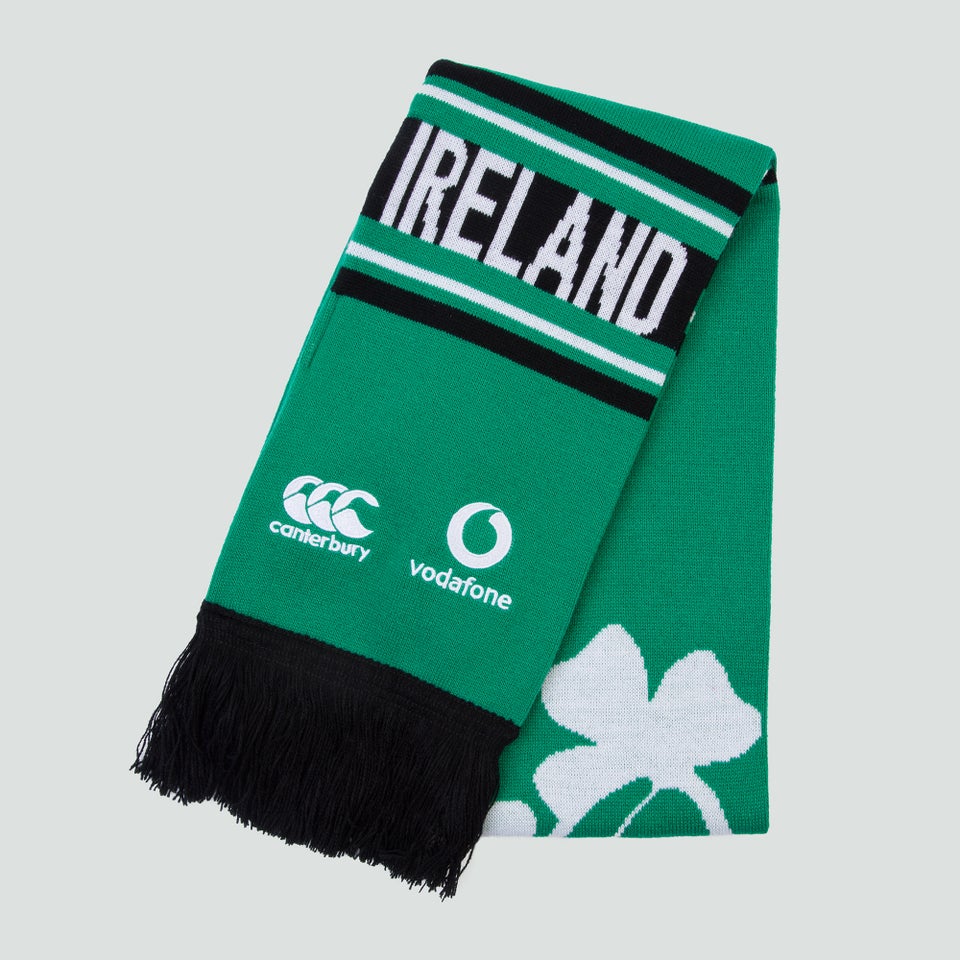 Adult Unisex Ireland Supporters Scarf Green