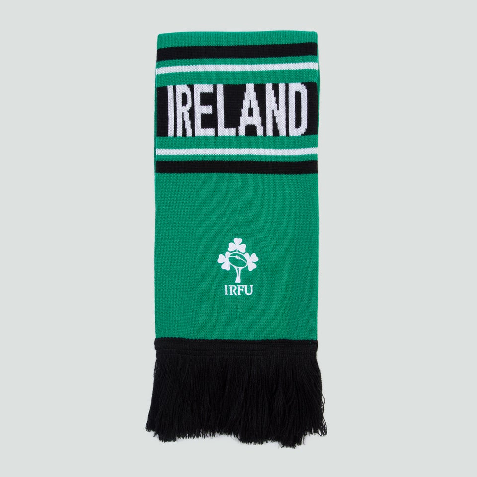 Adult Unisex Ireland Supporters Scarf Green