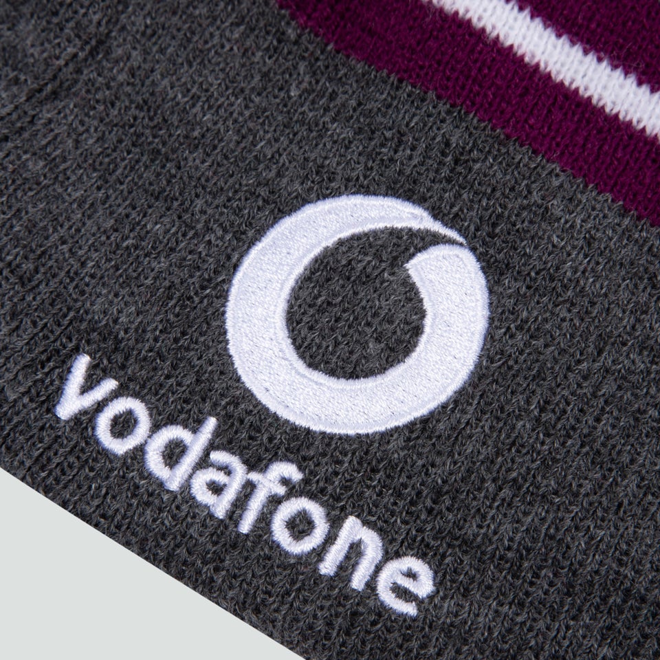 Adult Unisex Ireland Fleece Beanie Grey