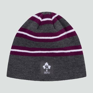 Adult Unisex Ireland Fleece Beanie Grey