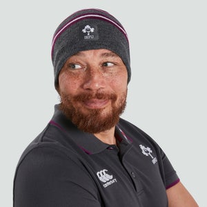 Adult Unisex Ireland Fleece Beanie Grey