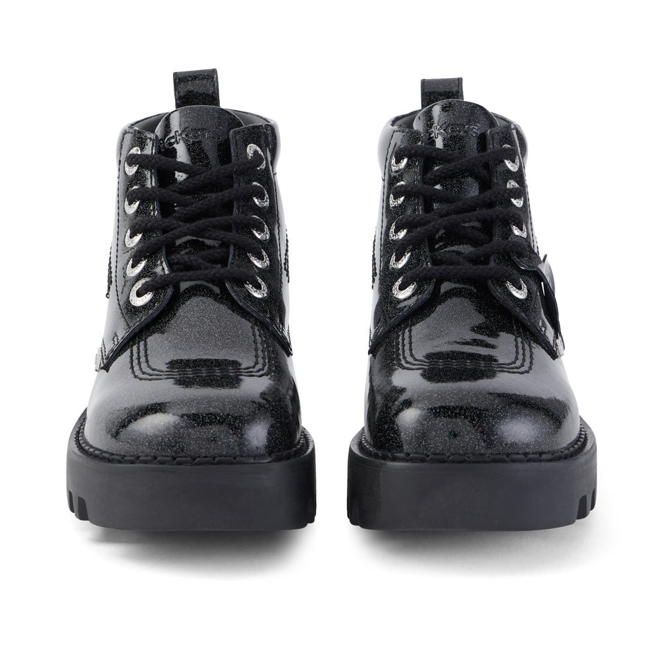 Adult Women's Kizziie Hi Patent Leather Black