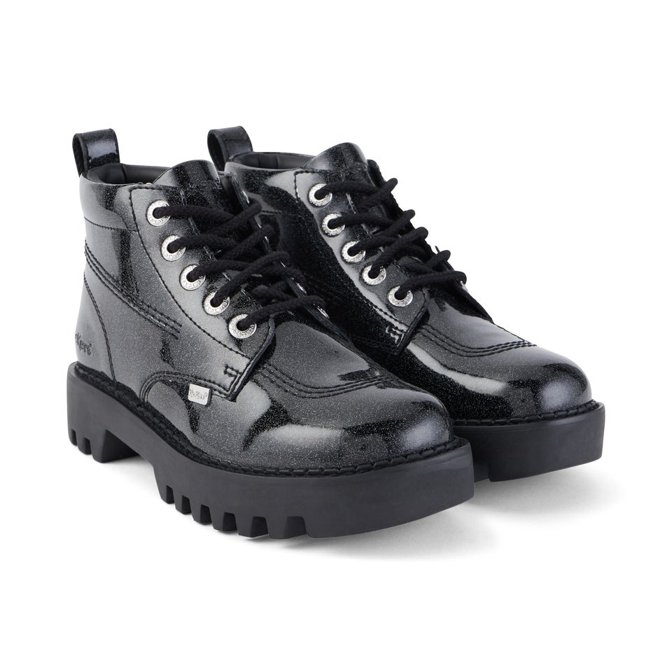 Adult Women's Kizziie Hi Patent Leather Black