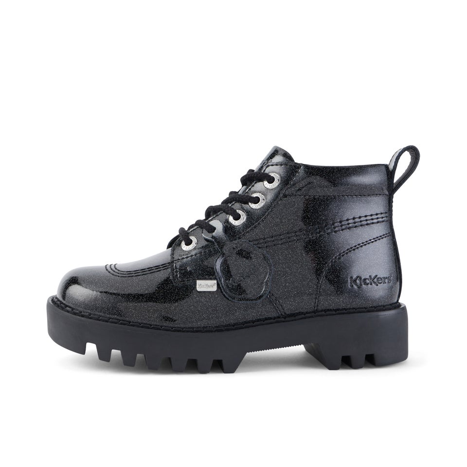 Adult Women's Kizziie Hi Patent Leather Black