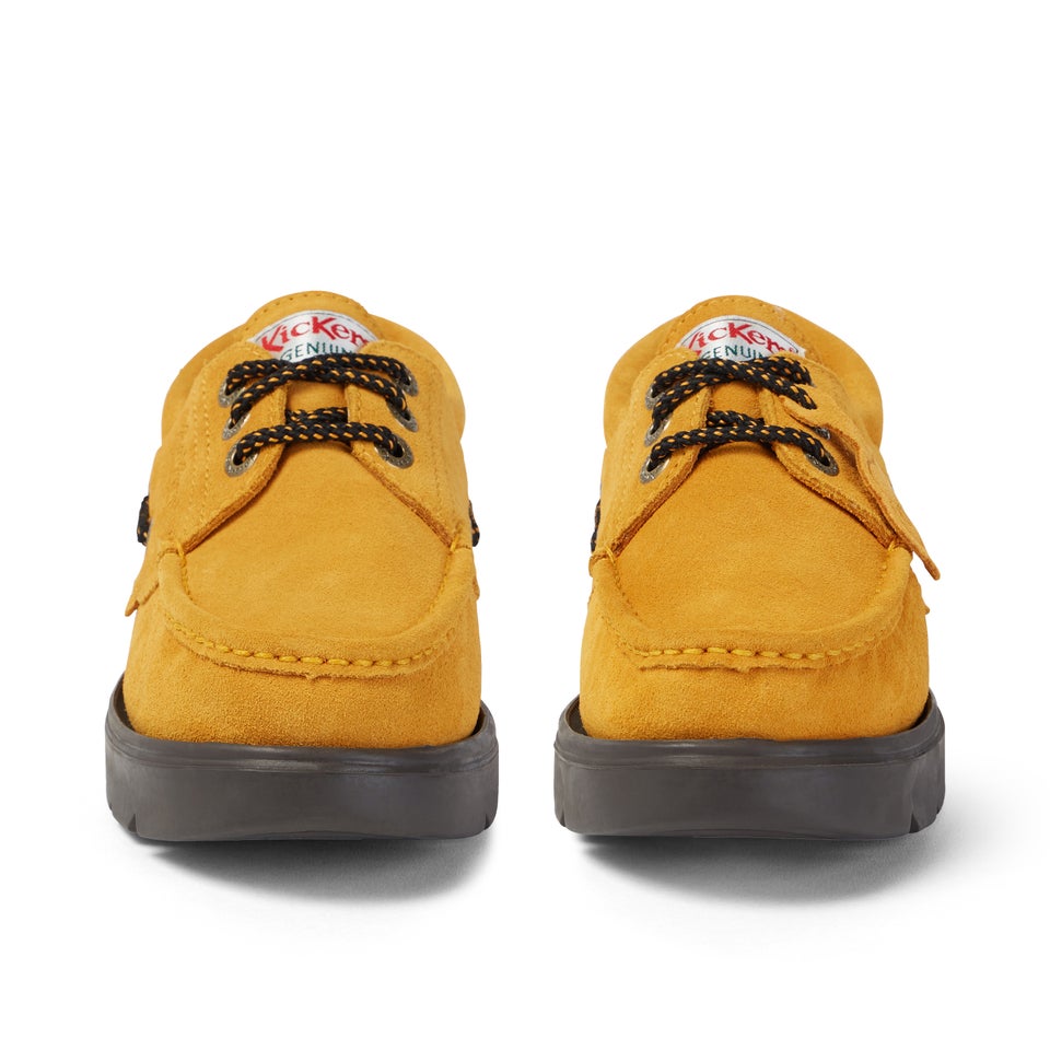 Adult Unisex Lennon Boatshoe Sued Yellow