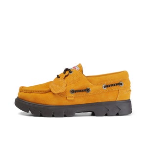 Adult Unisex Lennon Boatshoe Sued Yellow - 3