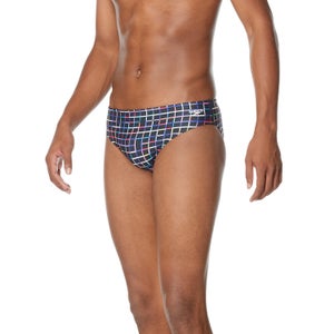 Men's Printed One Brief Navy/Blue