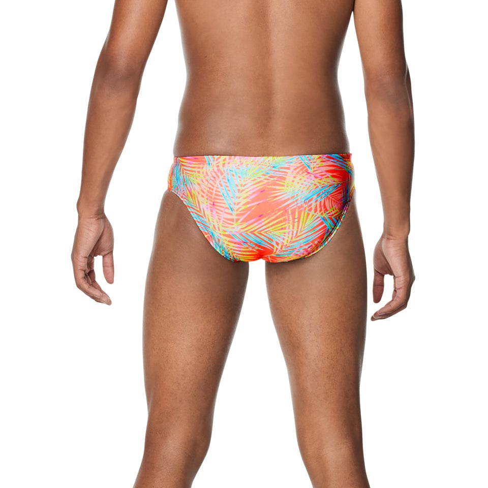 Men's Printed One Brief Pink