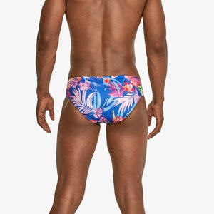 Men's Printed One Brief Pink