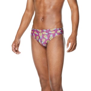 Men's Printed One Brief Pink - 24