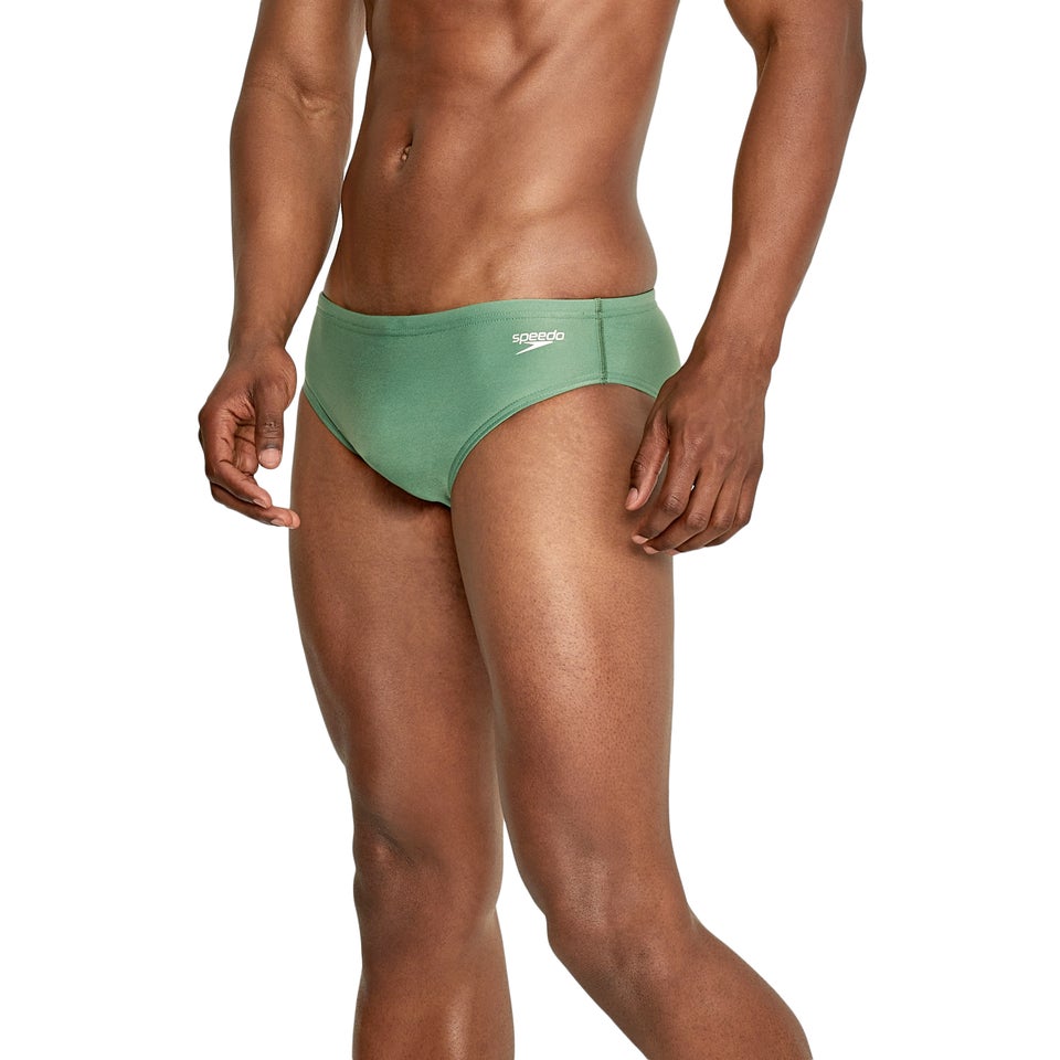 Men's Endurance - Solid One Brief Green