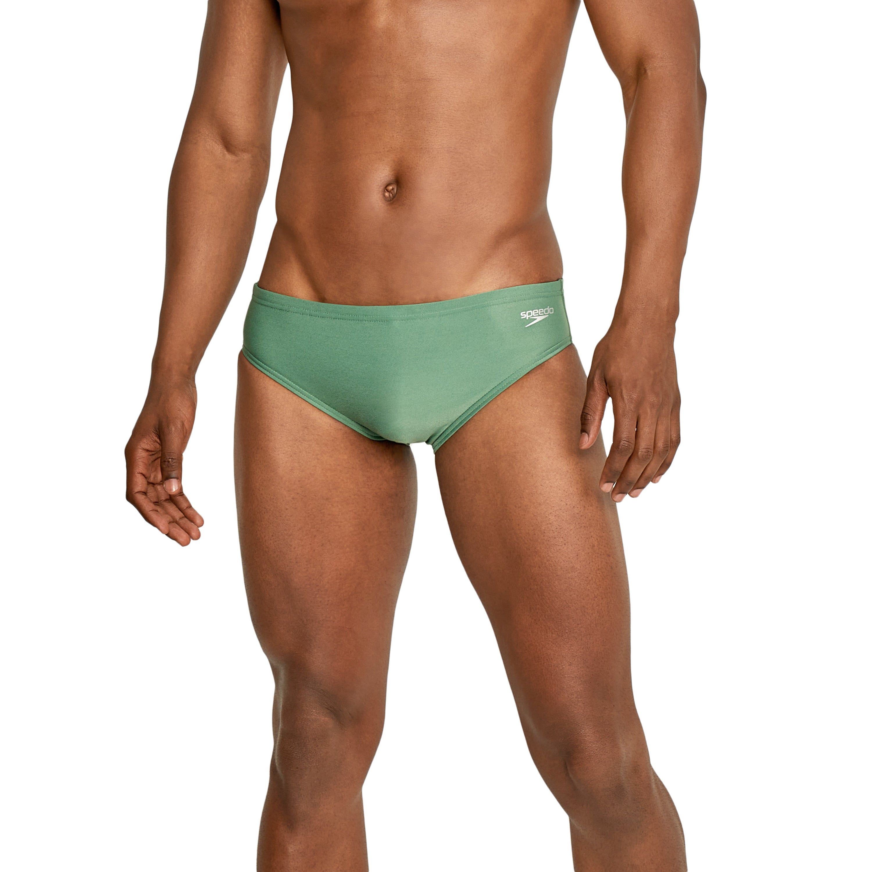 Men's Endurance - Solid One Brief Green | Speedo USA