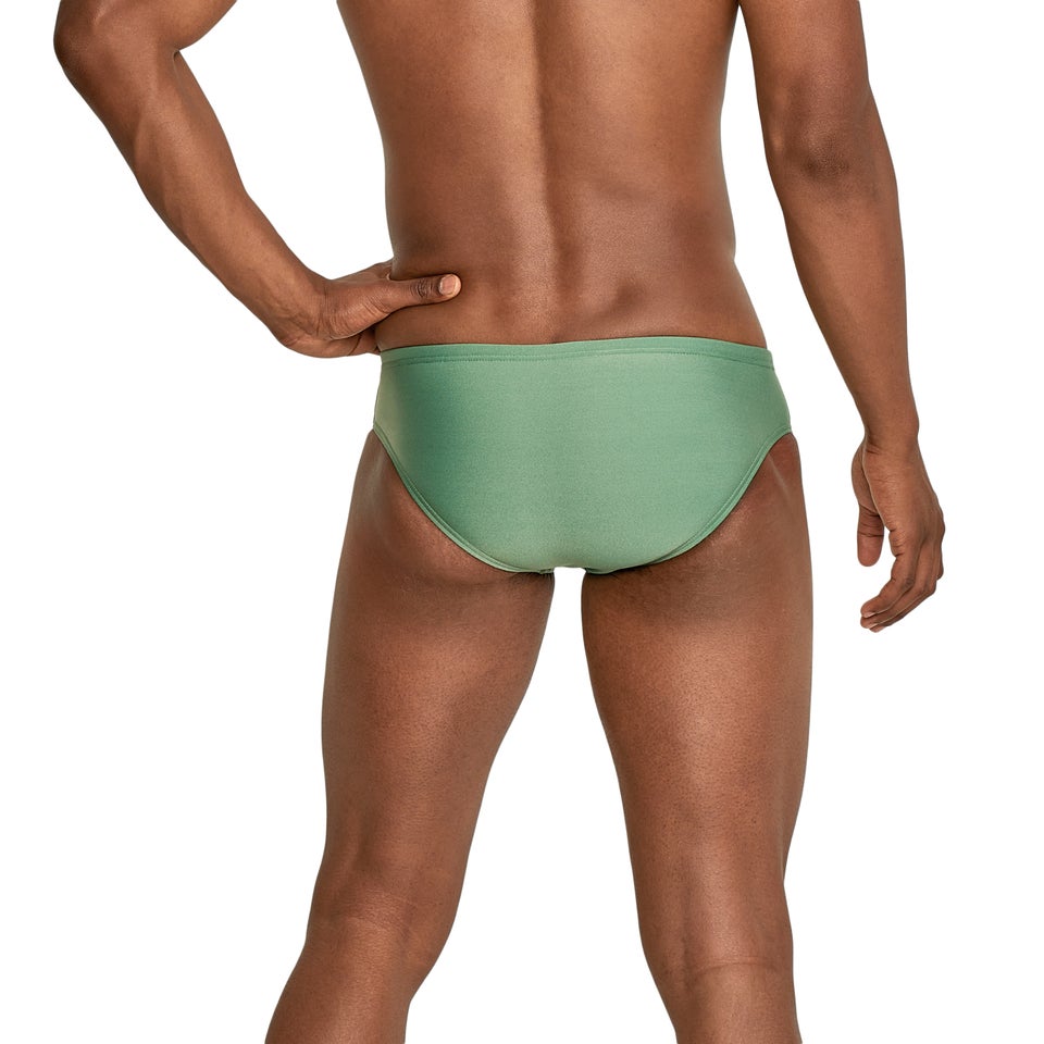 Men's Endurance - Solid One Brief Green