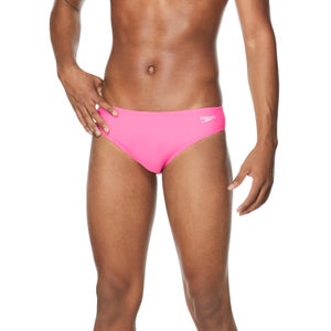 Men's Solid One Brief Pink - 24