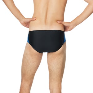 Men's Spliced One Brief Blue