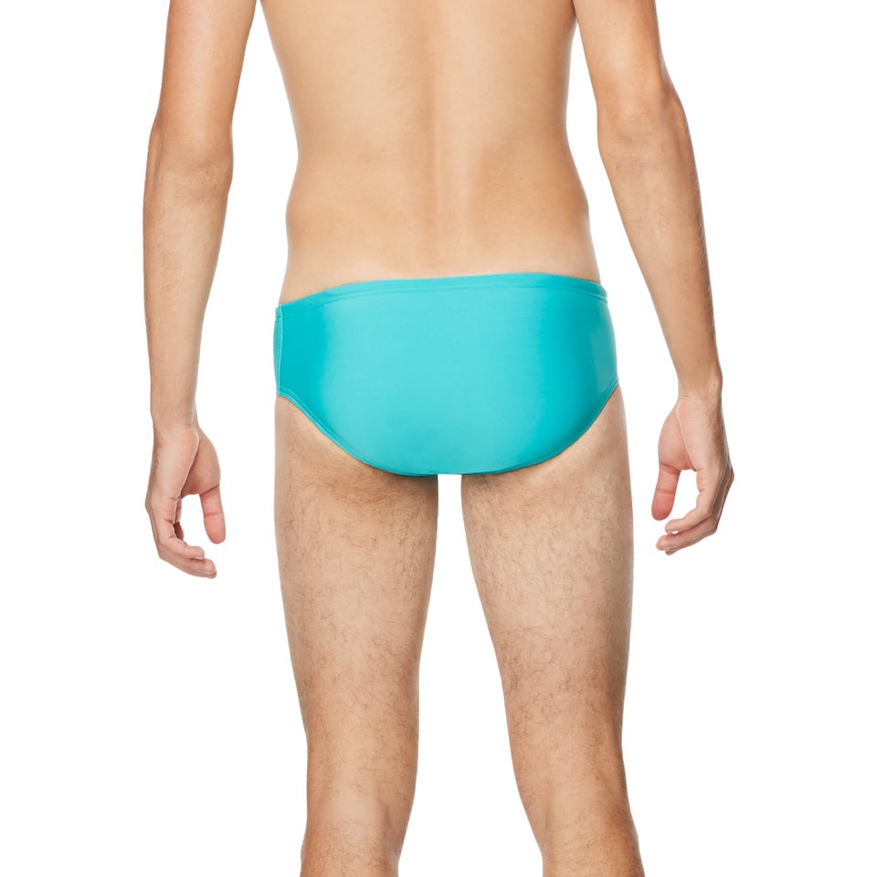 Men's Colorblock One Brief Green