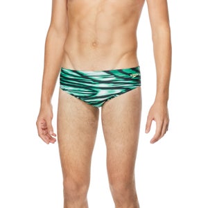 Men's Wave Wall Brief Green
