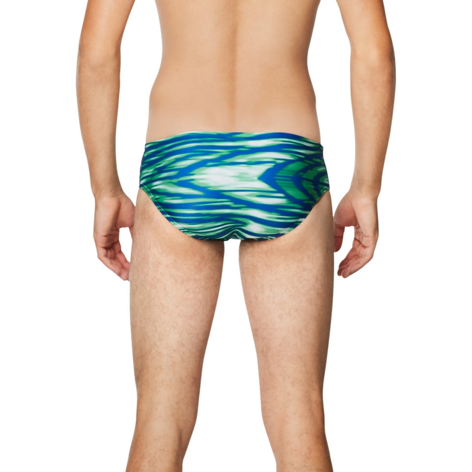 Men's Wave Wall Brief Blue