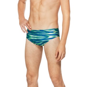 Men's Wave Wall Brief Blue