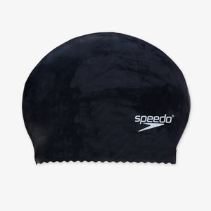 Adult Solid Latex Cap Black