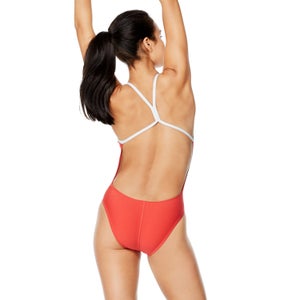 Women's Graphic The One Back One Piece Red