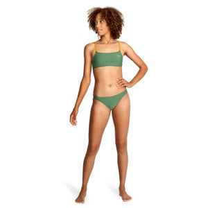 Women's Solid Classic Green