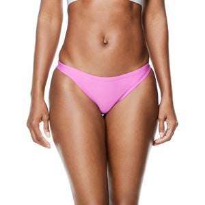 Women's Solid Classic Bikini Bottom Purple