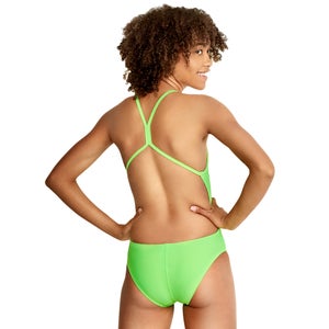 Women's Endurance+ Solid Back One Piece Purple