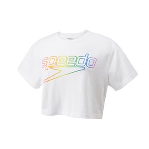 Women's Pride Crop T-shirt White