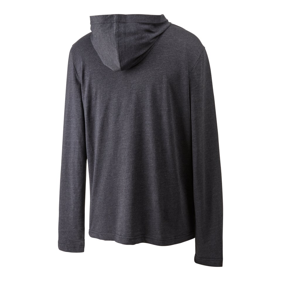 Unisex Pride Long Sleeve Hooded Tee Black