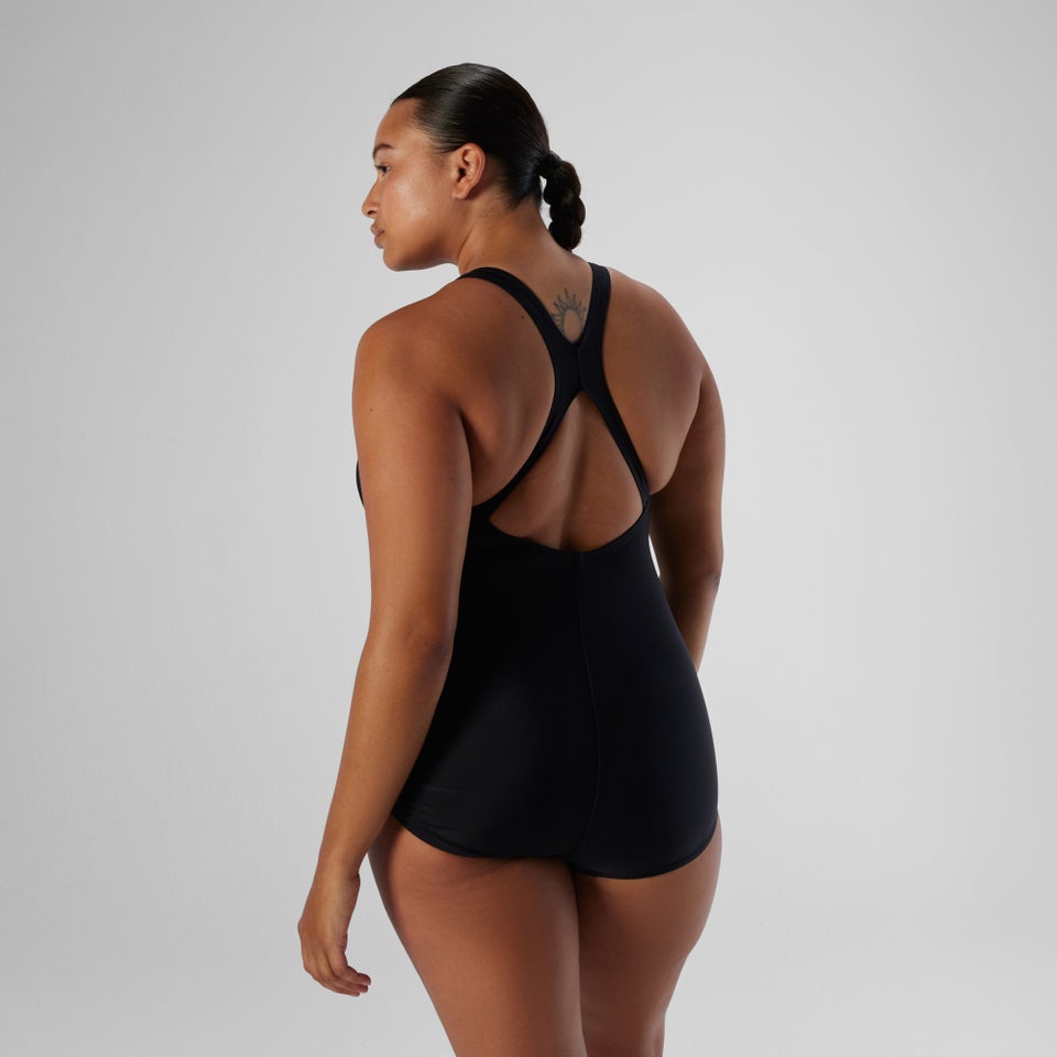 Women's Conservative Ultraback One Piece Black