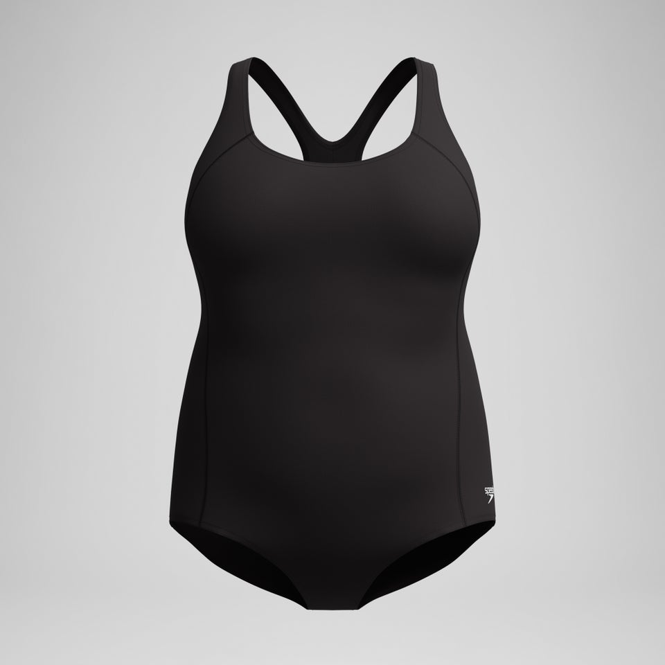 Plus Conservative Ultraback avec coutures princesse pour femmes, noir