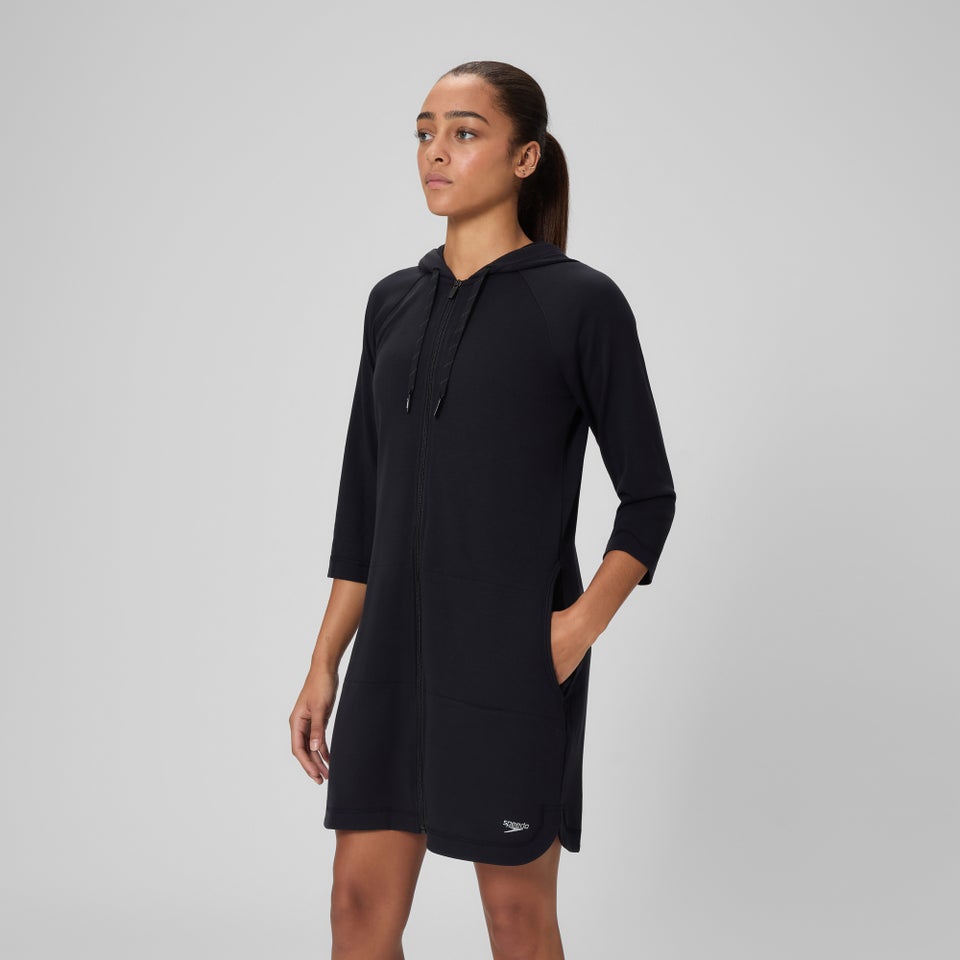 Women's Aquatic Fitness Robe Black