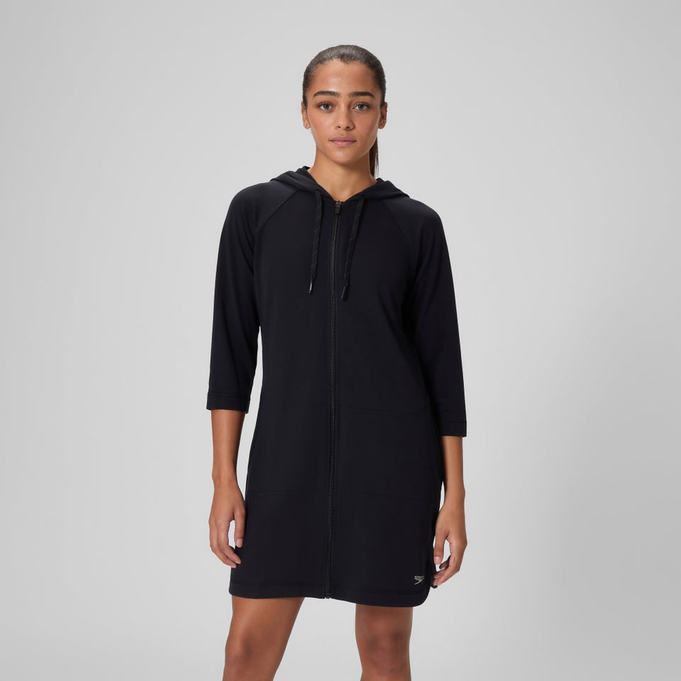 Women's Aquatic Fitness Robe Black