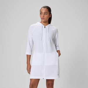 Women's Aquatic Fitness Robe White