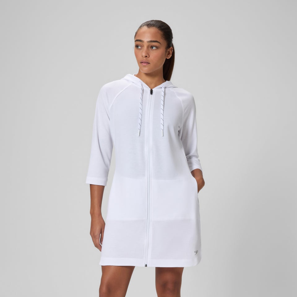 Women's Aquatic Fitness Robe White