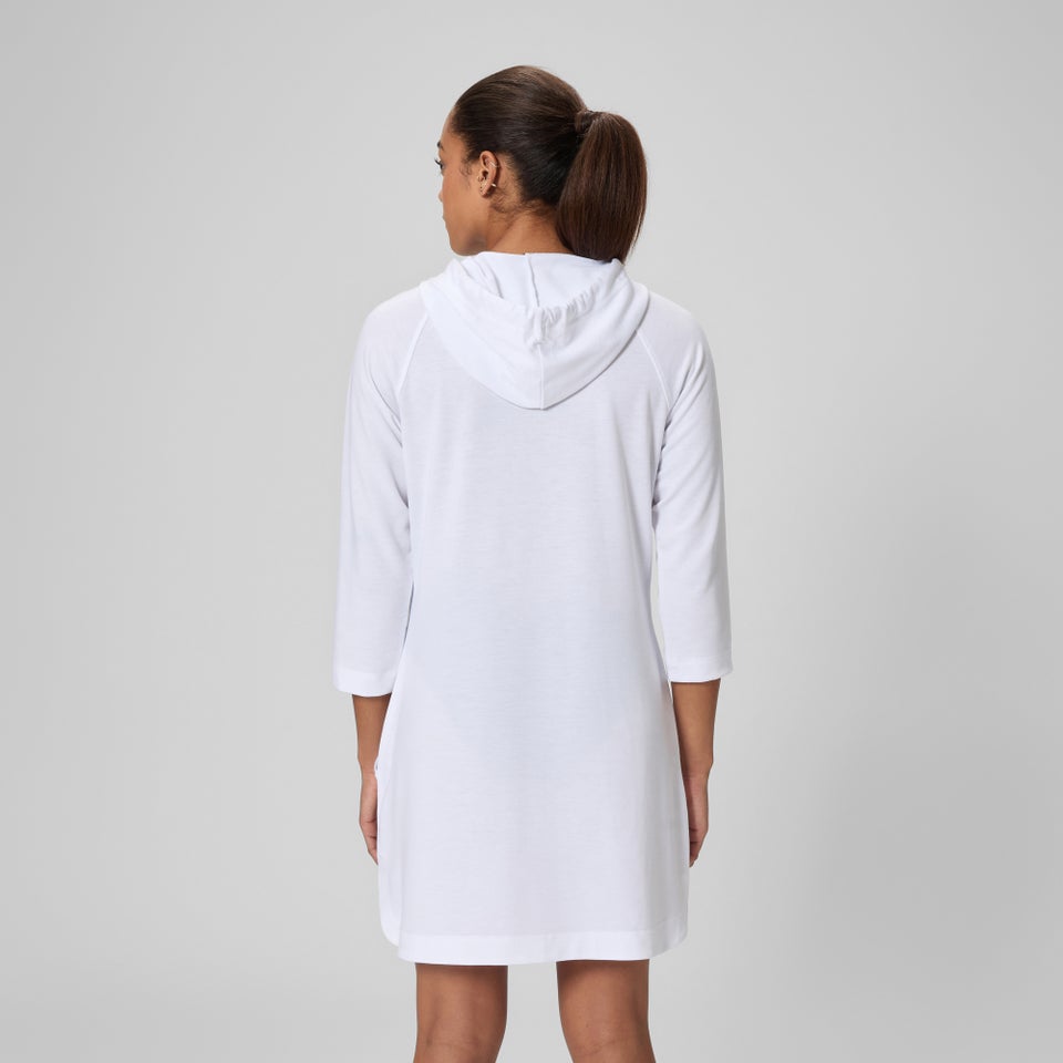 Women's Aquatic Fitness Robe White