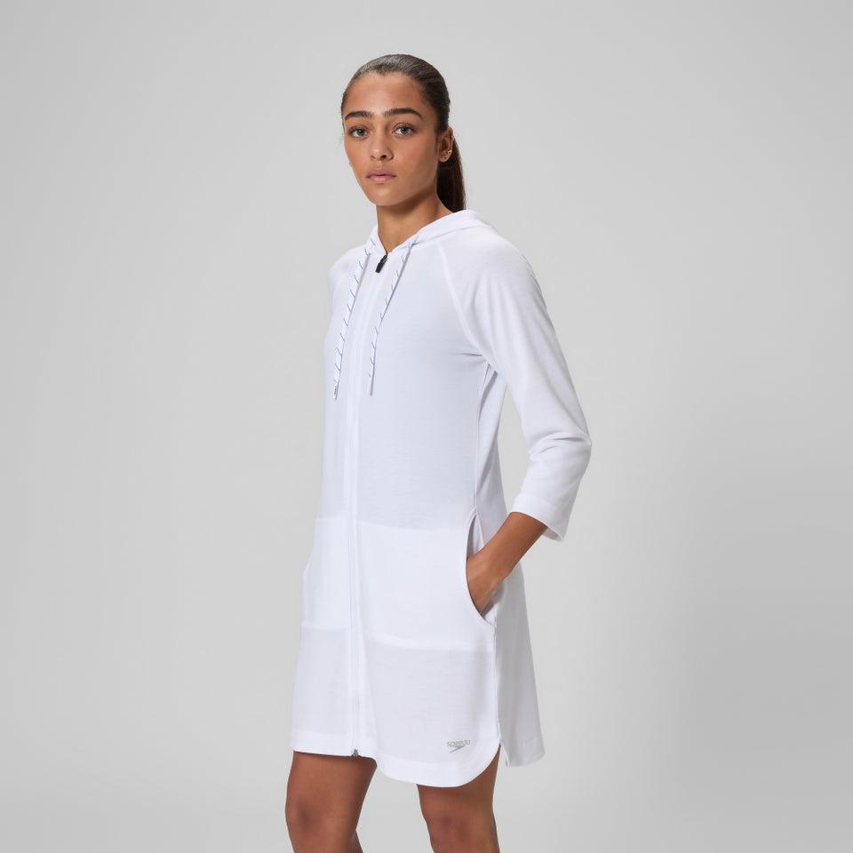 Women's Aquatic Fitness Robe White