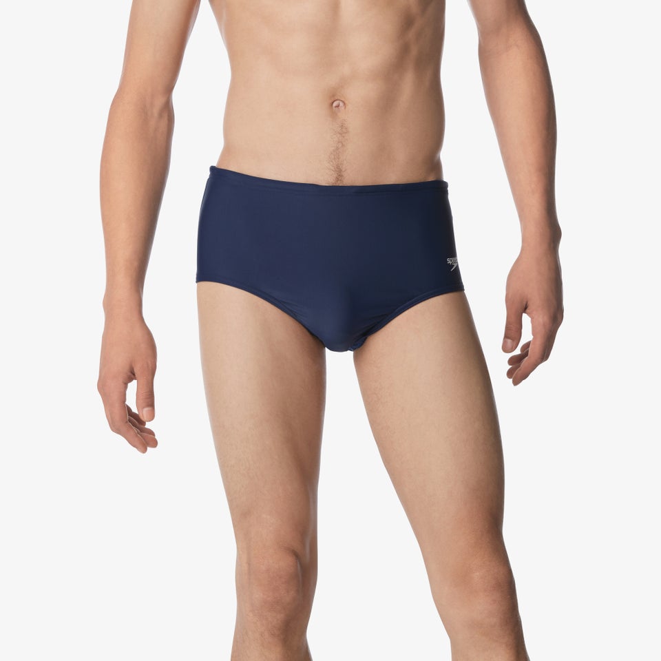 Men's Solid 5" Dive Swim Bottom Navy