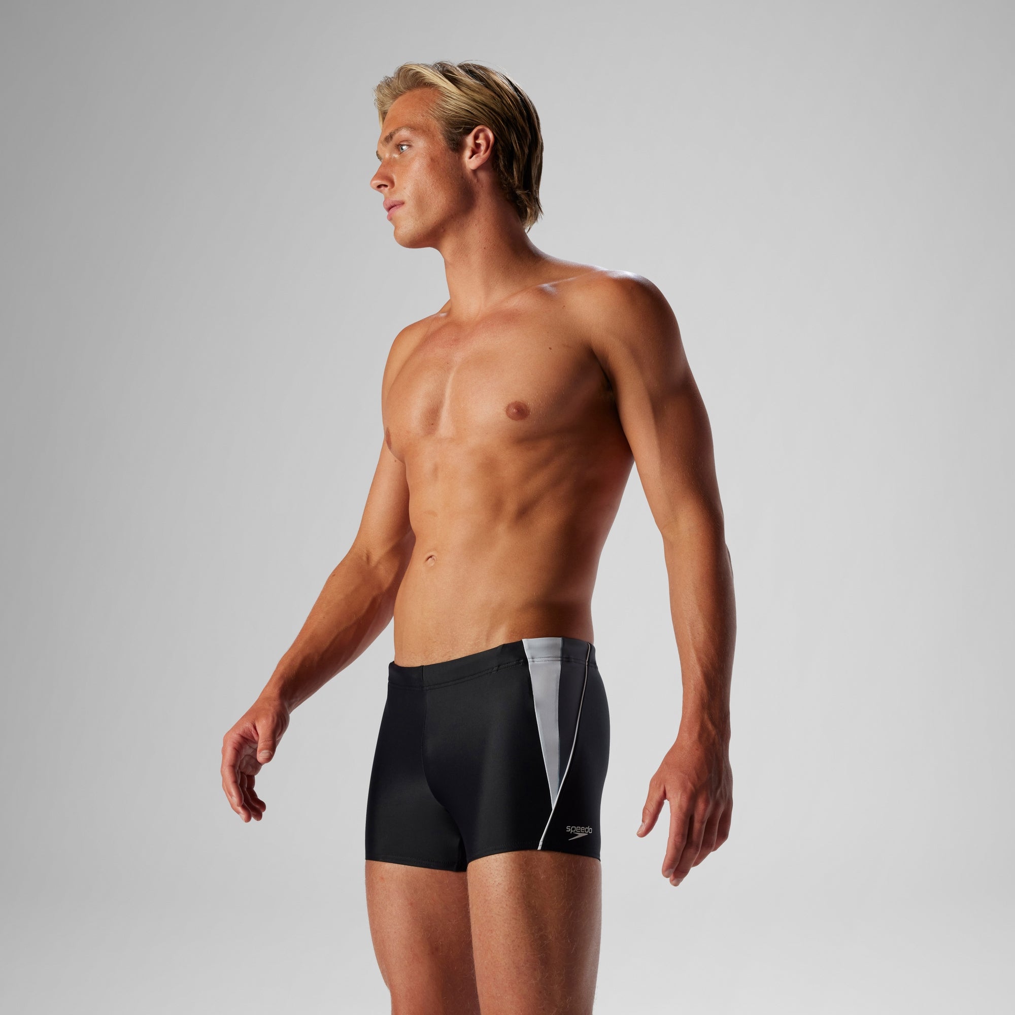 Men's Splice Square Leg Black | Speedo USA