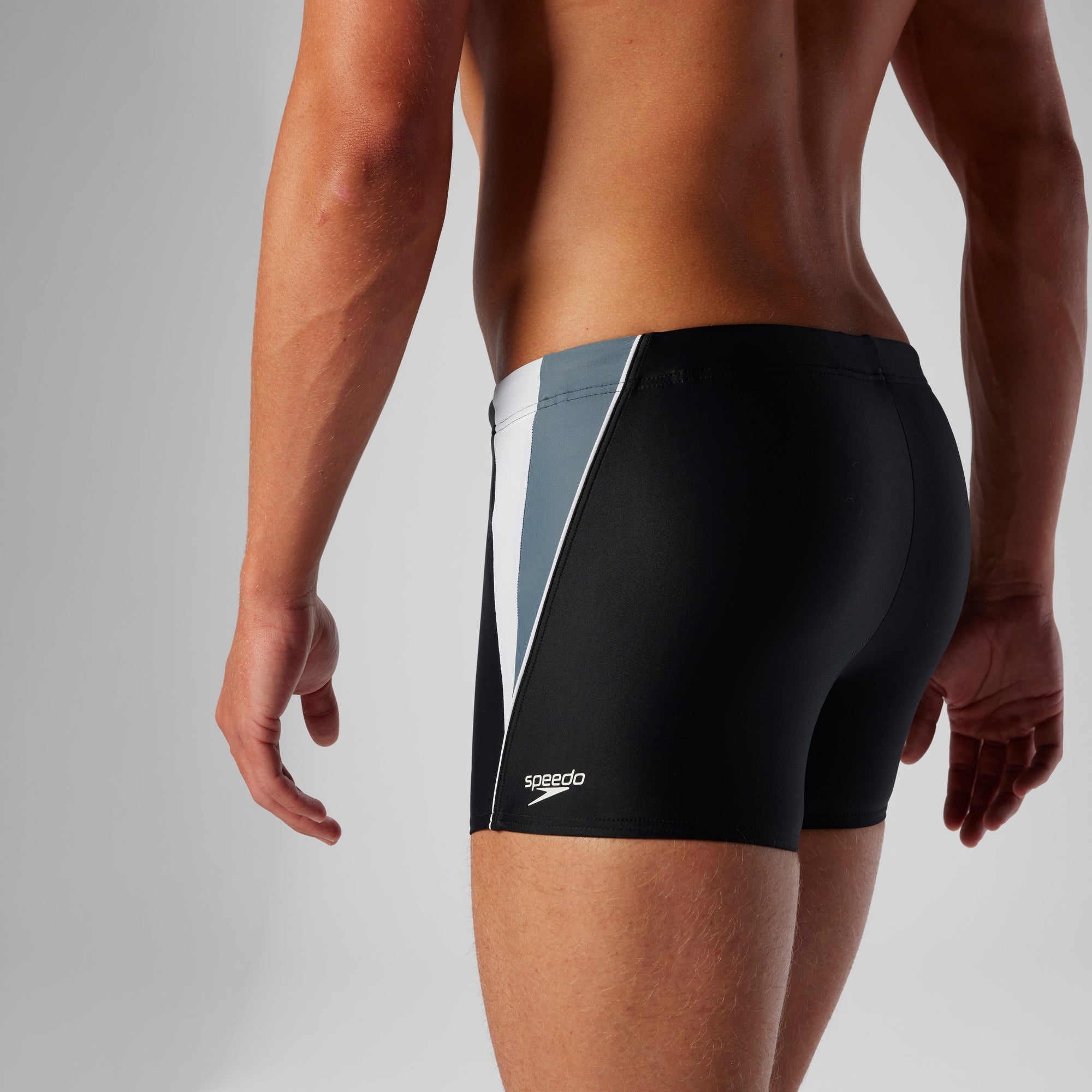 Men's Splice Square Leg Black | Speedo USA