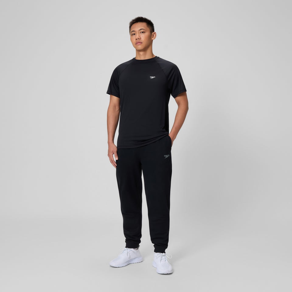 Men's Easy Short Sleeve Rashguard Black