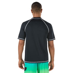 Men's Easy Short Sleeve Rashguard Black