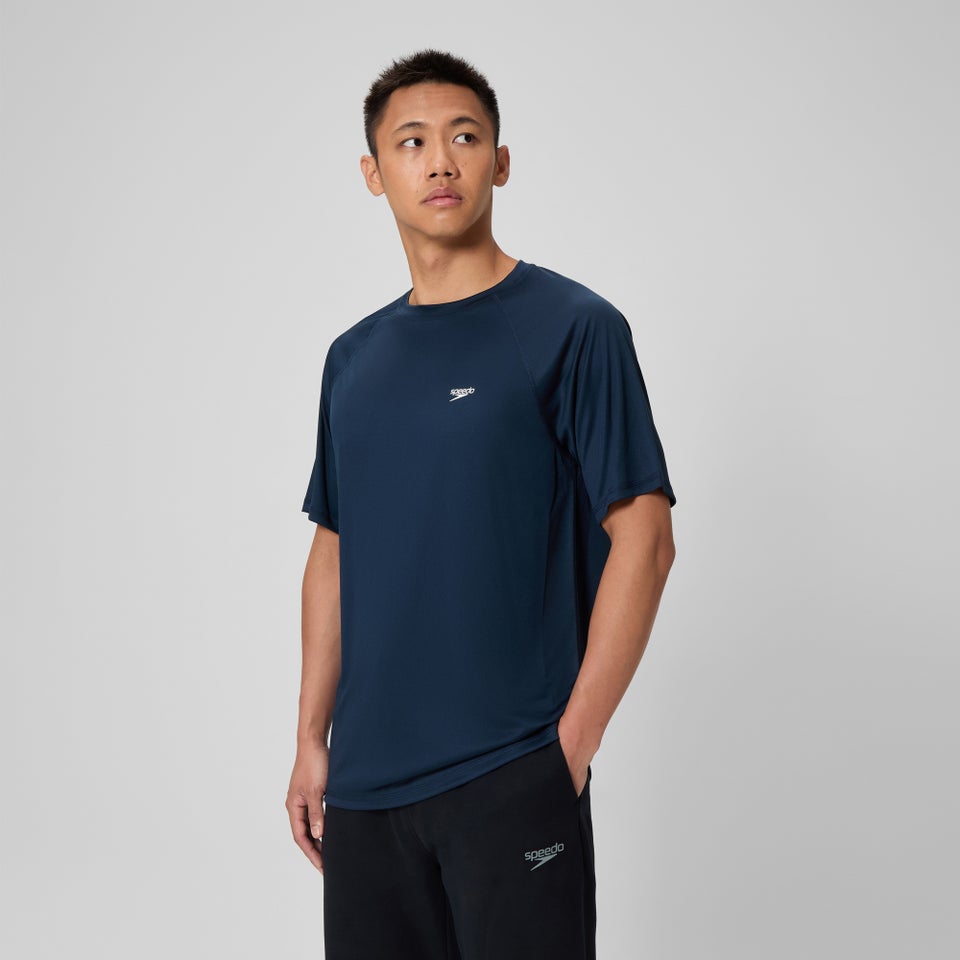 Men's Easy Short Sleeve Rashguard Navy
