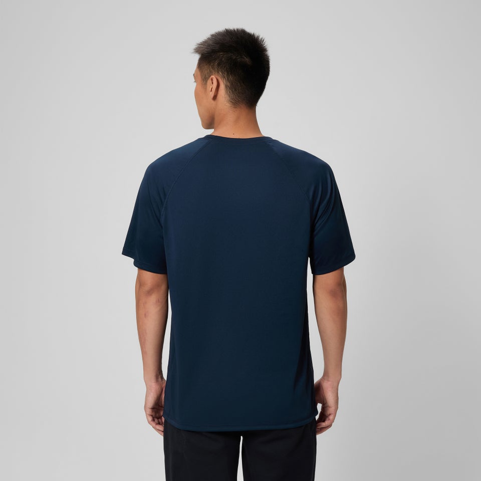 Men's Easy Short Sleeve Rashguard Navy