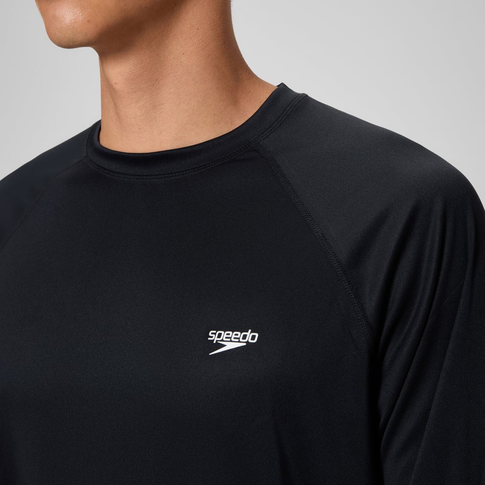Men's Easy Long Sleeve Rashguard Black