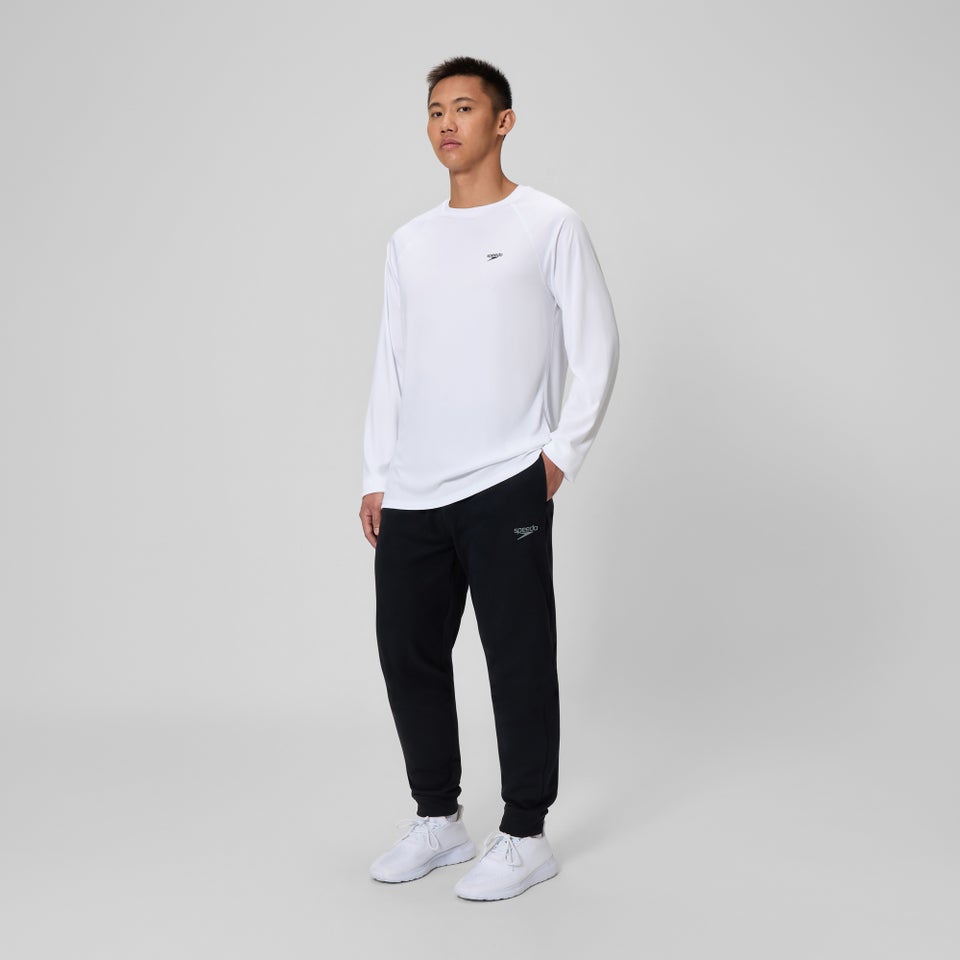 Men's Easy Long Sleeve Rashguard White