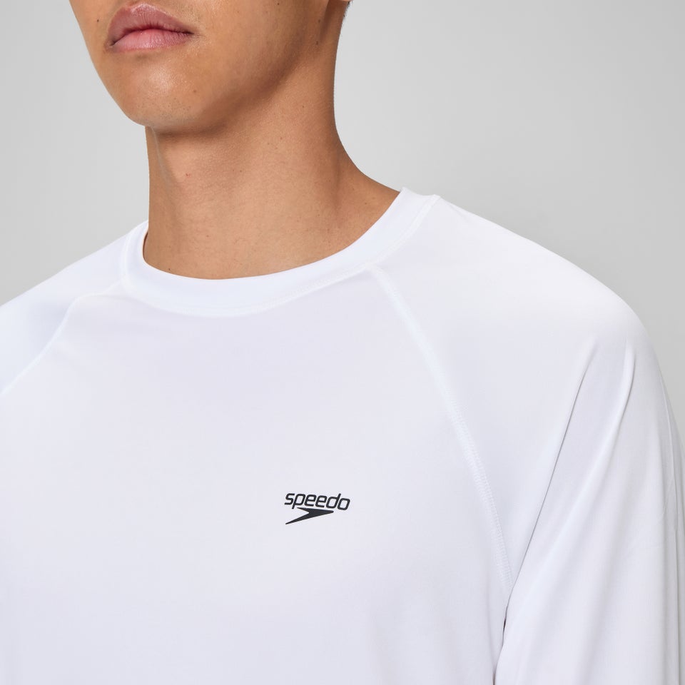 Men's Easy Long Sleeve Rashguard White